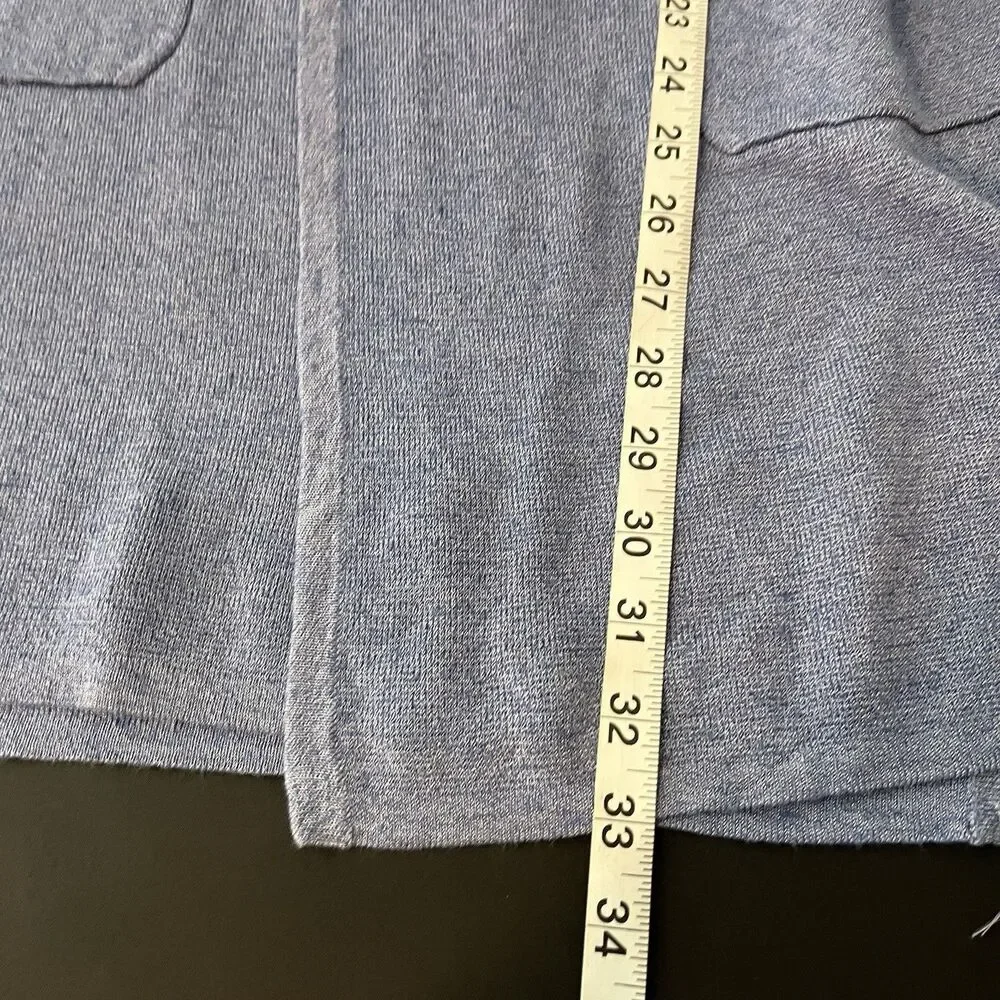 J.Crew Open-Front Lightweight Cardigan |‎ Periwinkle Blue XS 185
